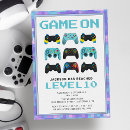 Search for pixel birthday invitations Level up