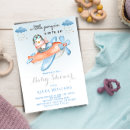 Search for penguin baby boy shower invitations Watercolor