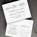 Search for our wedding postcards Typography