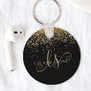 Search for shiny rounded key rings Monogrammed