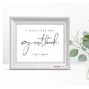 Search for please our guestbook sign signs Black and white