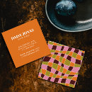 Search for psychedelic business cards Retro