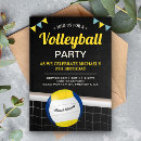 Search for beach volleyball invitations Kids
