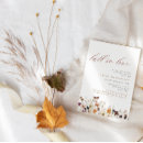 Search for fall floral bridal shower invitations Brown