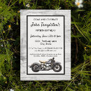 Search for motorcycle party invitations For him