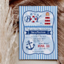 Search for summer baby boy shower invitations Anchor