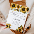 Search for mommy to bee invitations Sunflowers