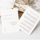 Search for professional wedding invitations Black and white