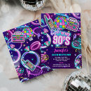 Search for retro 30th birthday invitations 90s birthday party