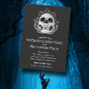 Search for skull halloween invitations Gothic