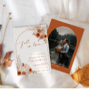 Search for pumpkin bridal shower invitations Terracotta