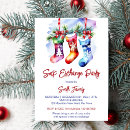 Search for sock christmas invitations Red