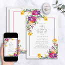 Search for colourful 60th birthday invitations Sixty