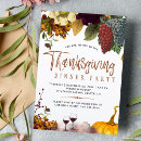 Search for harvest dinner invitations Watercolor