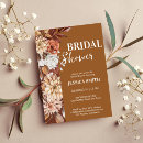 Search for desert bridal shower invitations Terracotta