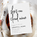 Search for white cloud 5x7 invitations Elegant