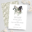 Search for horse wedding save the dates Elegant