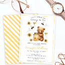 Search for bumblebee baby shower invitations Honey bee bumblebee