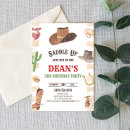 Search for cowboy 4th birthday invitations Saddle up