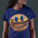 Search for barbados flag tshirts Bajan