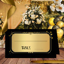 Search for gold confetti place cards Glam