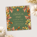 Search for stylish thanksgiving invitations Fall colours