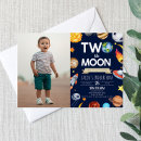 Search for spaceship birthday invitations Two the moon