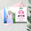 Search for pink car birthday invitations Girl