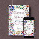 Search for alice in wonderland party signs Whimsical