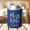 Search for bride can coolers Mr and mrs