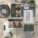 Search for green christmas cards modern