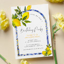 Search for lemon birthday invitations Citrus