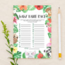 Search for tropical baby shower games Activity