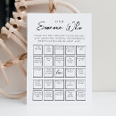 Search for find the guest games Bingo