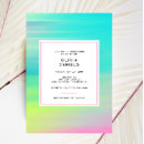 Search for neon bridal shower invitations Modern