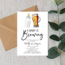 Search for beer bottle invitations A baby is brewing