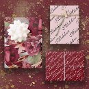 Search for vintage script wrapping paper Stylish