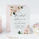 Search for magnolia bridal shower invitations Botanical