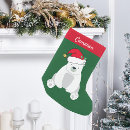 Search for polar bear christmas stockings Animal