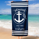 Search for just married beach towels Modern