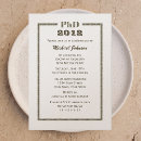 Search for phd graduation invitations Classic