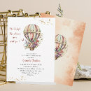 Search for ballons baby shower invitations Floral