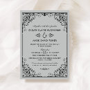 Search for silver art deco invitations Vintage