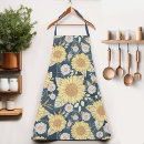 Search for yellow sunflowers aprons Pattern