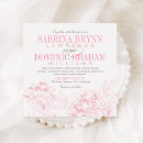 Search for pink and grey wedding invitations Flowers