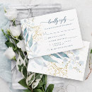 Search for dusty blue rsvp cards Meal choice