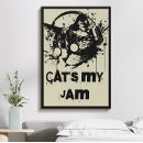 Search for musical cat posters Feline
