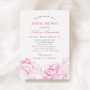 Search for fuchsia bridal shower invitations Flowers