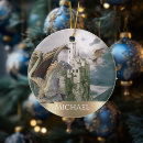 Search for castle and christmas tree decorations Dragon