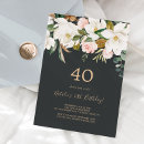 Search for 80th 40th birthday invitations for her